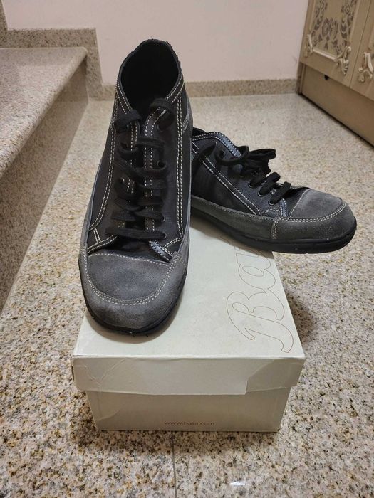 Мъжки обувки естествена кожа Diadora и Bata Бата