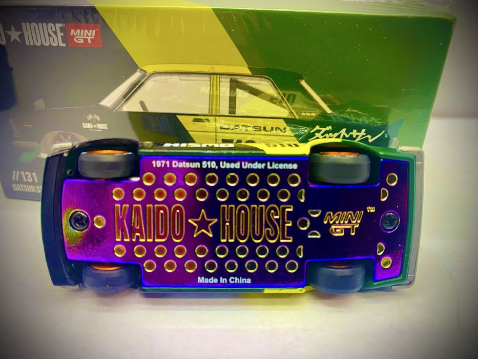 KAIDO HOUSE DATSUN STREET 510 Racing v2 machetă auto scara 1:64 miniGT