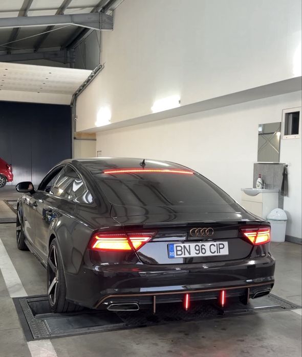 Audi A7 3.0 BiTDI 320 CP Quattro FL 2015 - Pneumatică / Trapă / Webasto / Frâne NOI / Volan Custom / Maxhaust / Starlight