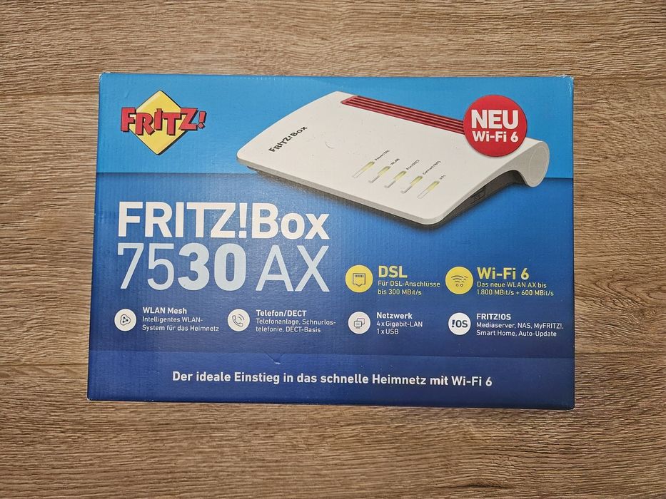 FRITZ!Box 7530 AX– Мощен немски Wi-Fi 6 рутер