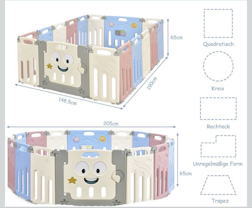 Детска кошара за игра Costway