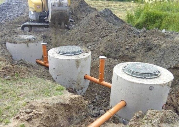 Септик под ключ.