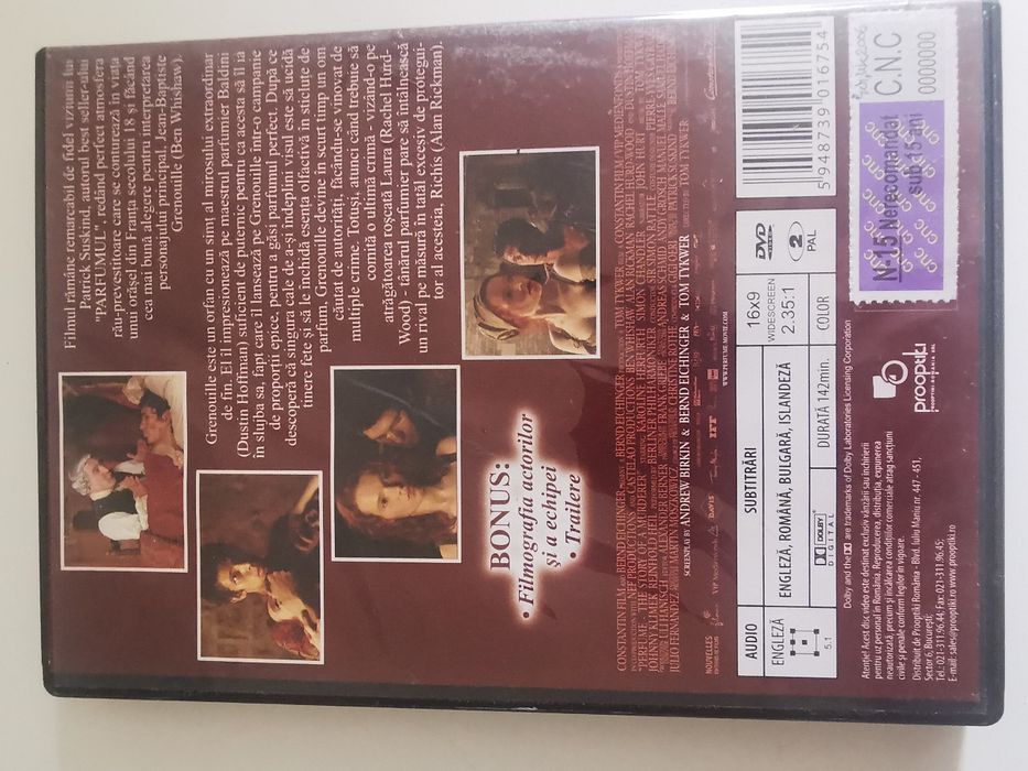 TOP 100 FILME colectie - Parfumul: Povestea unei crime Evadare in zori