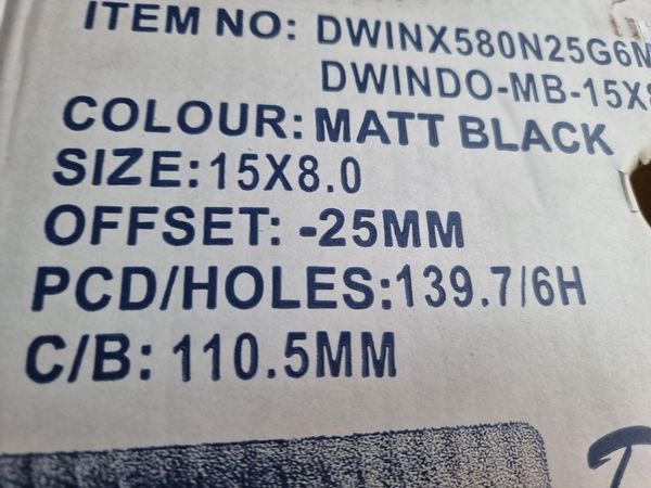 15цола 6x139.7 Toyota,Mitsubishi 6х139.7