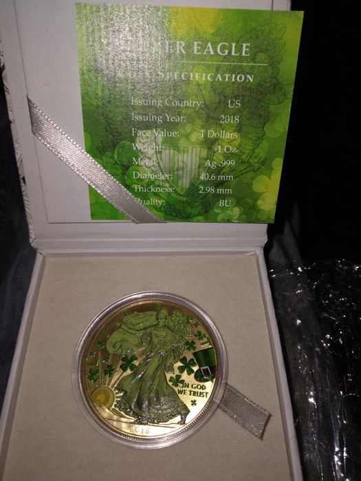 Редки монети златно сребърни със сертификат