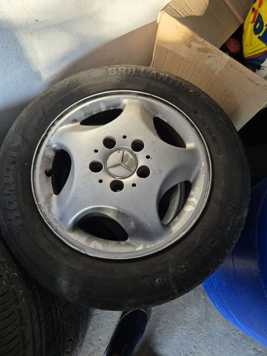 Jante Mercedes cu cauciucuri de vara
