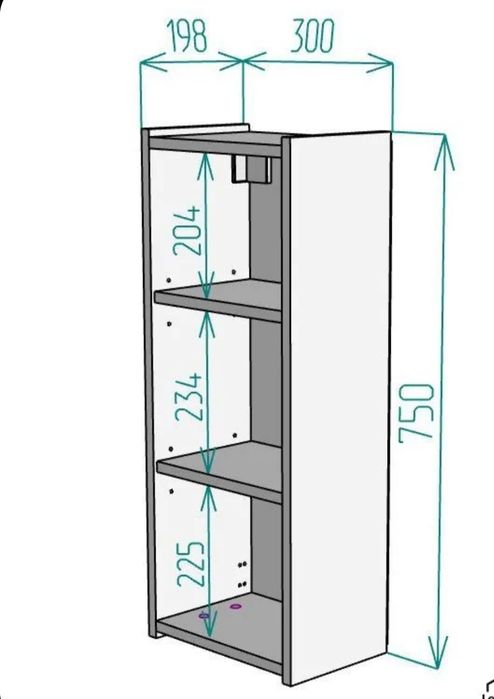 Шкаф пенал для ванной