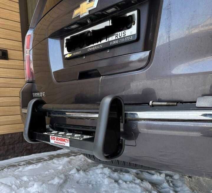 Защита заднего бампера