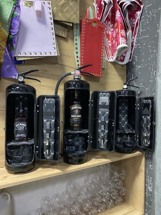 Подарочный набор для мужчин: Мини бар огнетушитель