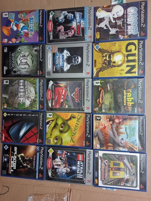 Vand Gt, star wars, si altele ps2