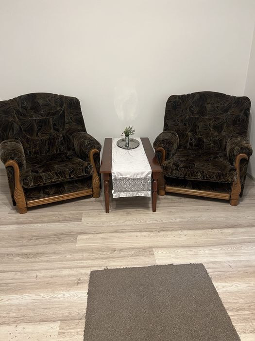 Set canapea extensibila cu fotolii