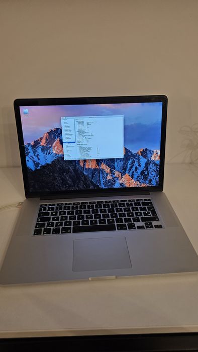 MacBook Pro 15” MID 2014– i7 Quad-Core, 2,5Ghz, 16GB RAM, 500GB SSD