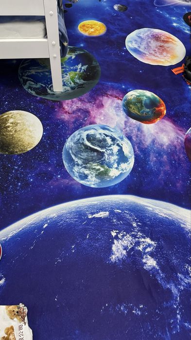 Ковер на детский космонавт