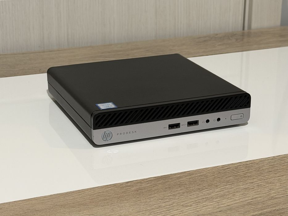 HP ProDesk G400 mini, i5-7500T, 8GB, 240GB NVMe