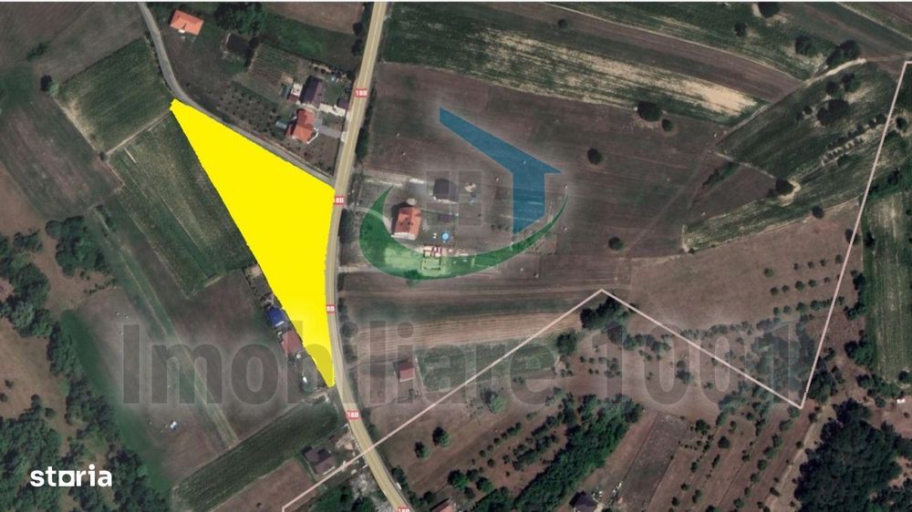 Teren intravilan, parcele 12, 22 arii, Carbunari, acces la drum public