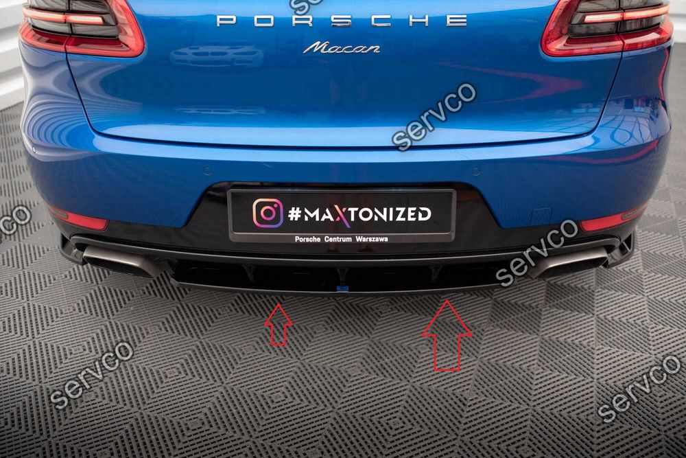 Pachet Body kit tuning Porsche Macan Mk1 2014-2018 v4 - Maxton Design