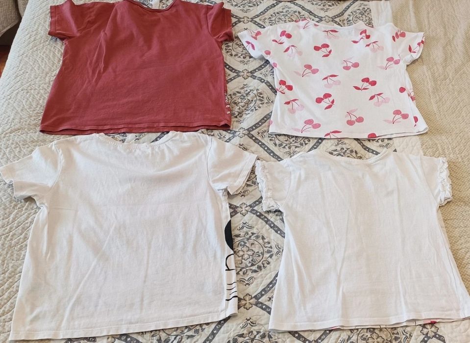 Tricou fete pt 6-7 ani . Waikiki și H&M