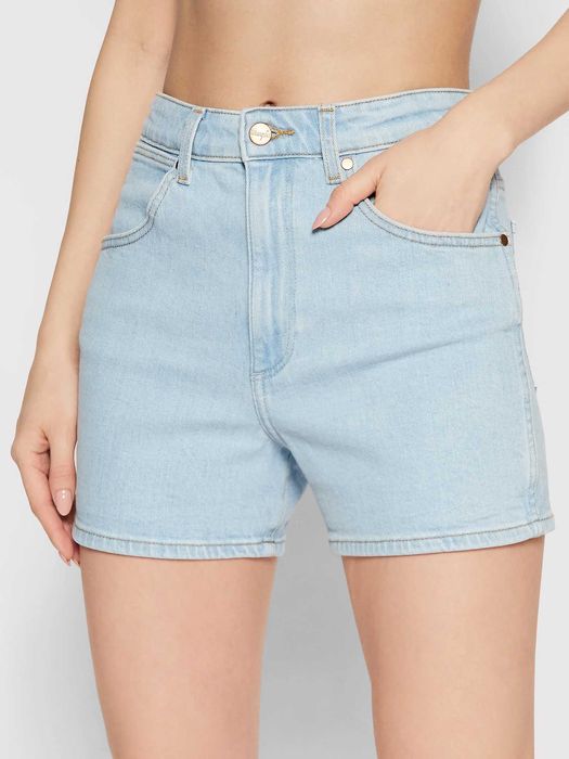 Wrangler Mom Denim Shorts ОРИГИНАЛНИ дамски къси дънки - 28