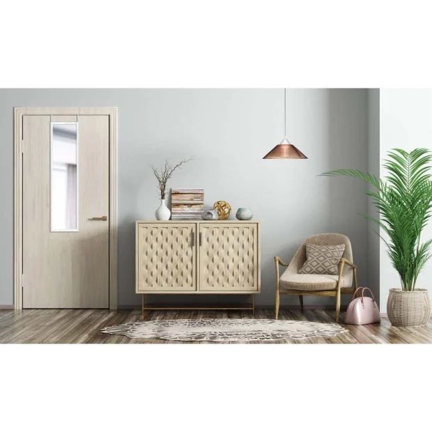 120см Огледало за врата в бяло или черно