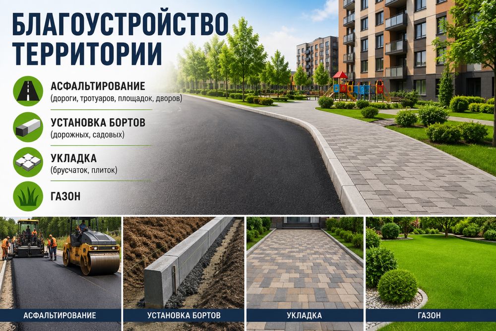 Благоустройство територии