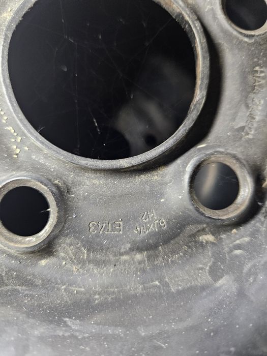 Vând jante originale Skoda Fabia pe 14