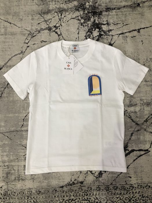 Tricou CasaBlanca Alb Marimea M