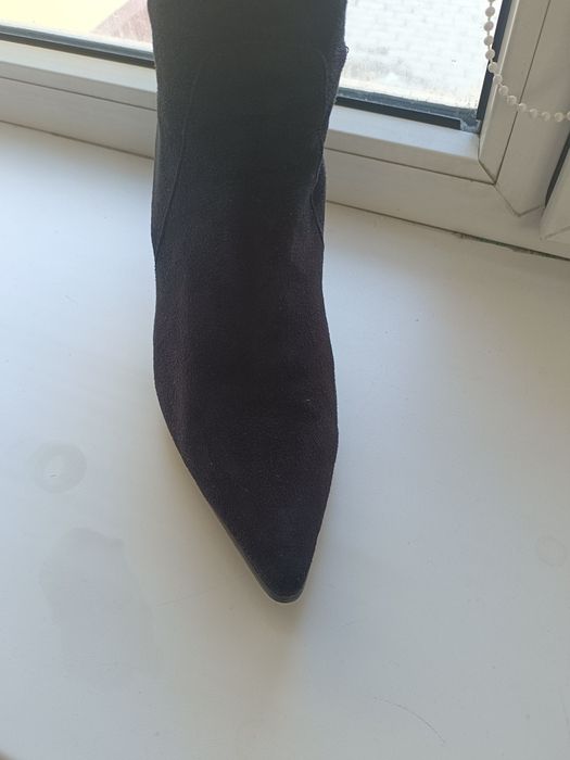 Продам сапоги!!!Замша!!!