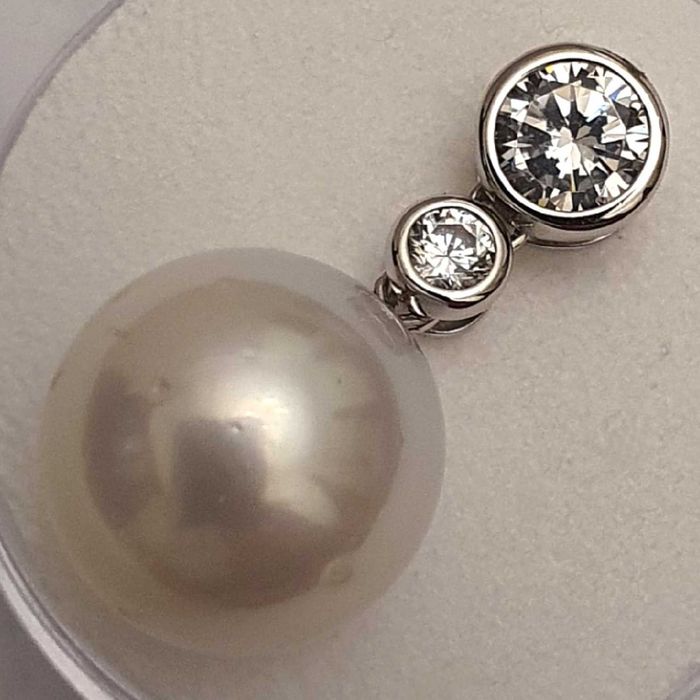 splendid pandantiv argint 925 cu perla South Sea