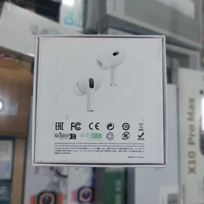 Беспроводные наушники AirPods Pro 2 ANC White с экраном