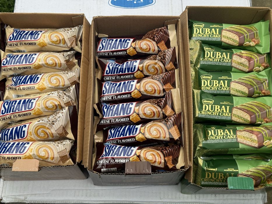 Шоколад Dubai и Sirang