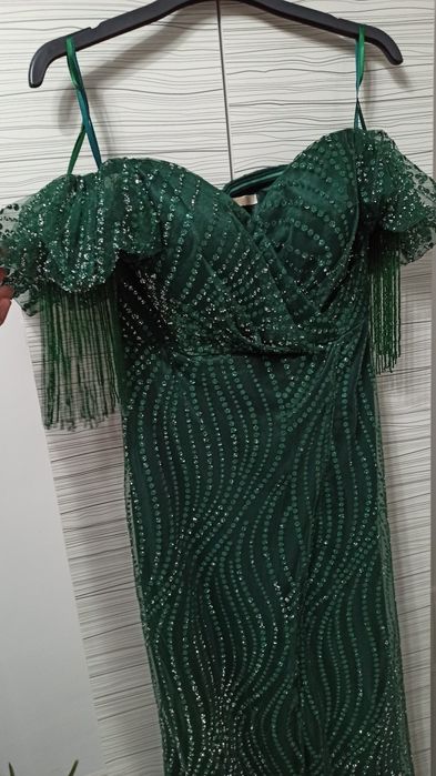 Официални блестящи дълги рокли