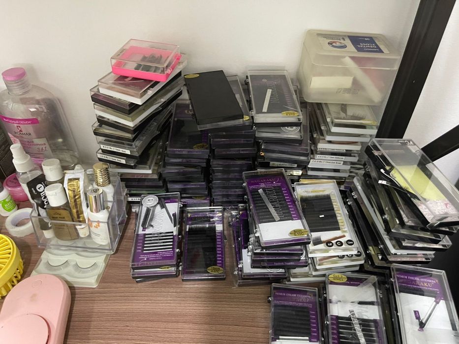 Продам все для наращивания ресниц