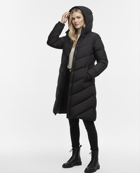 Дамско зимно дълго яке