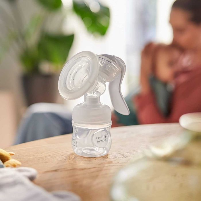 Комплект ръчна помпа за кърма Philips AVENT шише четка подложки