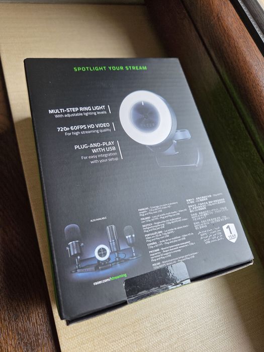 WebCam / Camera Web Razer Kiyo Gaming/Streaming.NOU,sigilat.