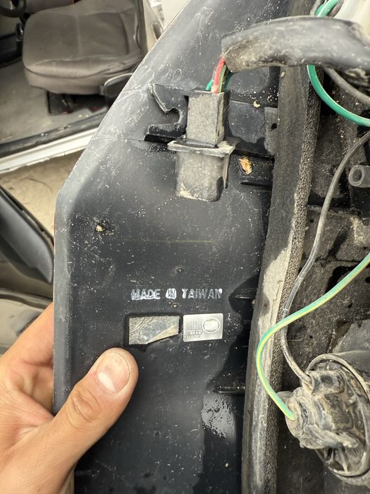 От prado габариты задние