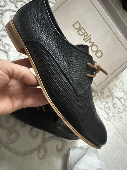 Дамски обувки от естествена кожа DerimoD