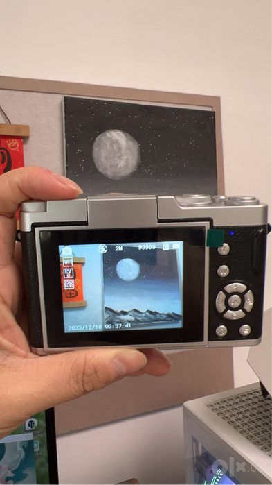 Цифровая камера M9 (48 МП, 2.4" 180°, 1080p) + Карта памяти 512 ГБ