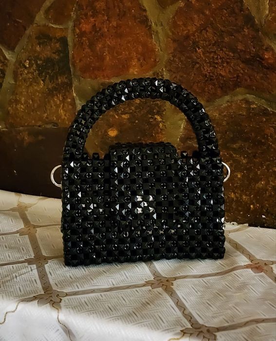 Сумка из бусин ручная работа