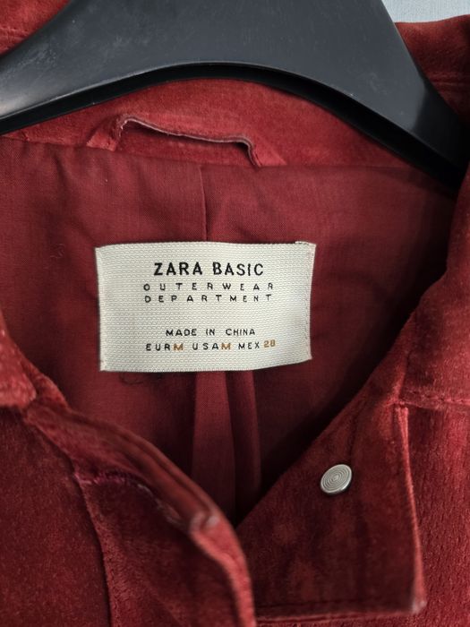 Яке естествен велур Zara