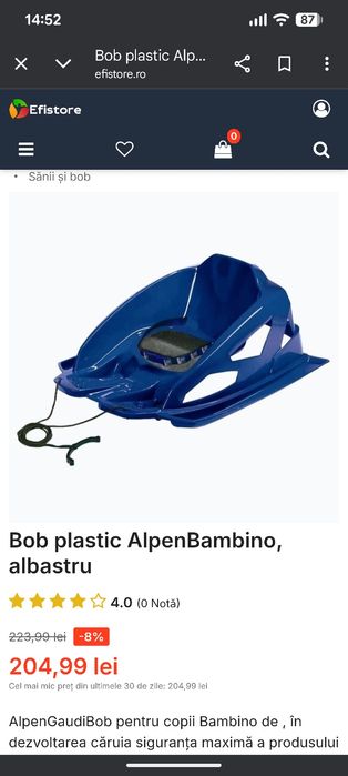 Sanie copii Alpen Gaudi Bambino