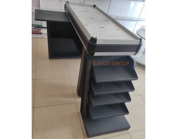 Касови модули / Каса за магазин 1,30м.RAL-7016 тъмно сив