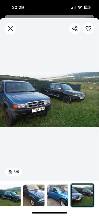 Dezmembrez Ford Ranger 2.5 2002