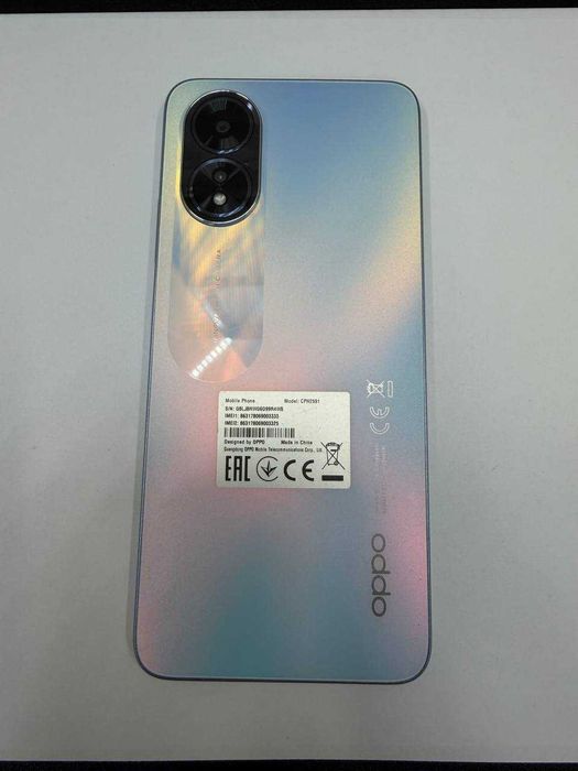 Смартфон Oppo A18 128гб  г Балхаш Русакова 2 лот 121/6704