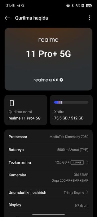 Realme Note 11 Pro Plus 5G