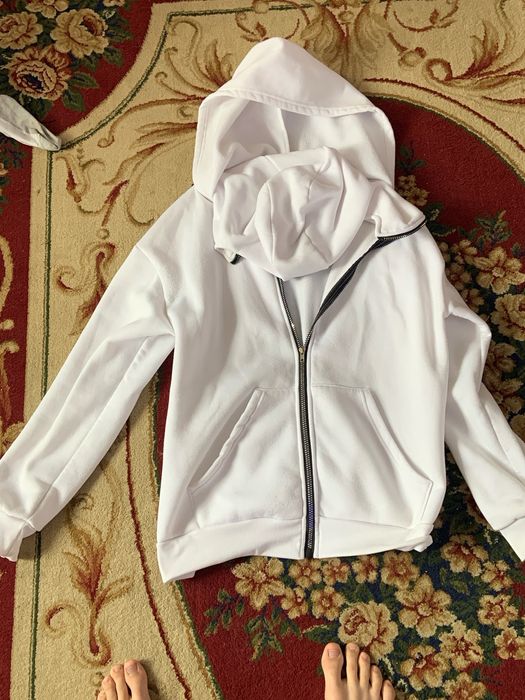 зипка с двойным капюшоном