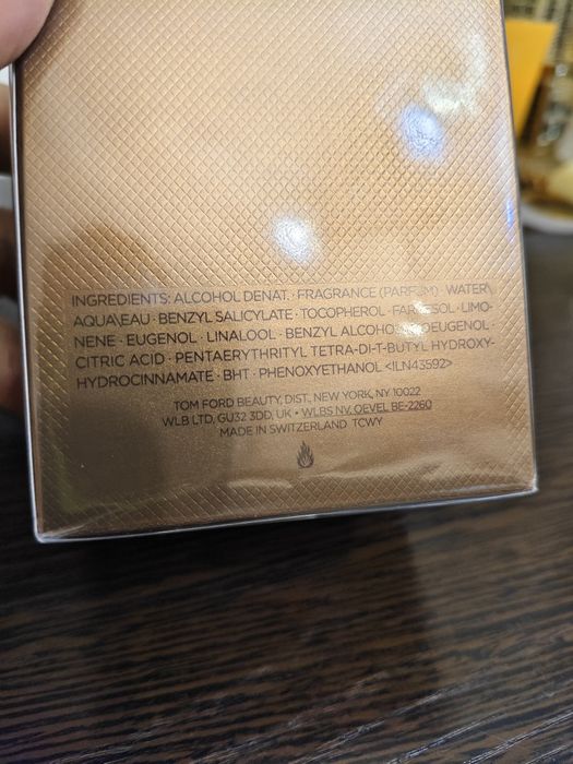 парфюм Oud Minerale Tom Ford