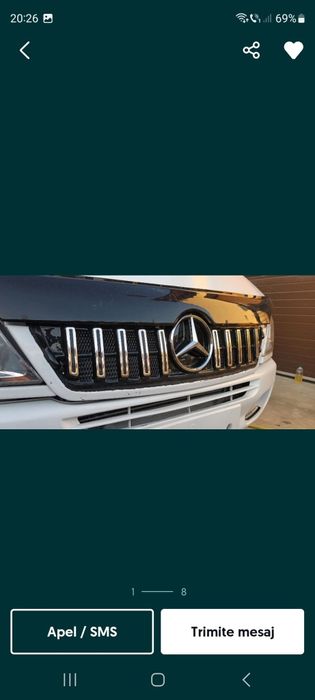 Grila GT panamericana sprinter 2000-2006