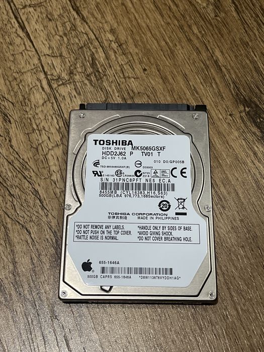 Hdd 500GB Toshiba