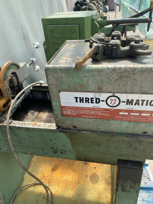 Masina  filetat Ridgid 300 , Fefi , Rex si  capuri filetat  pana 4toli